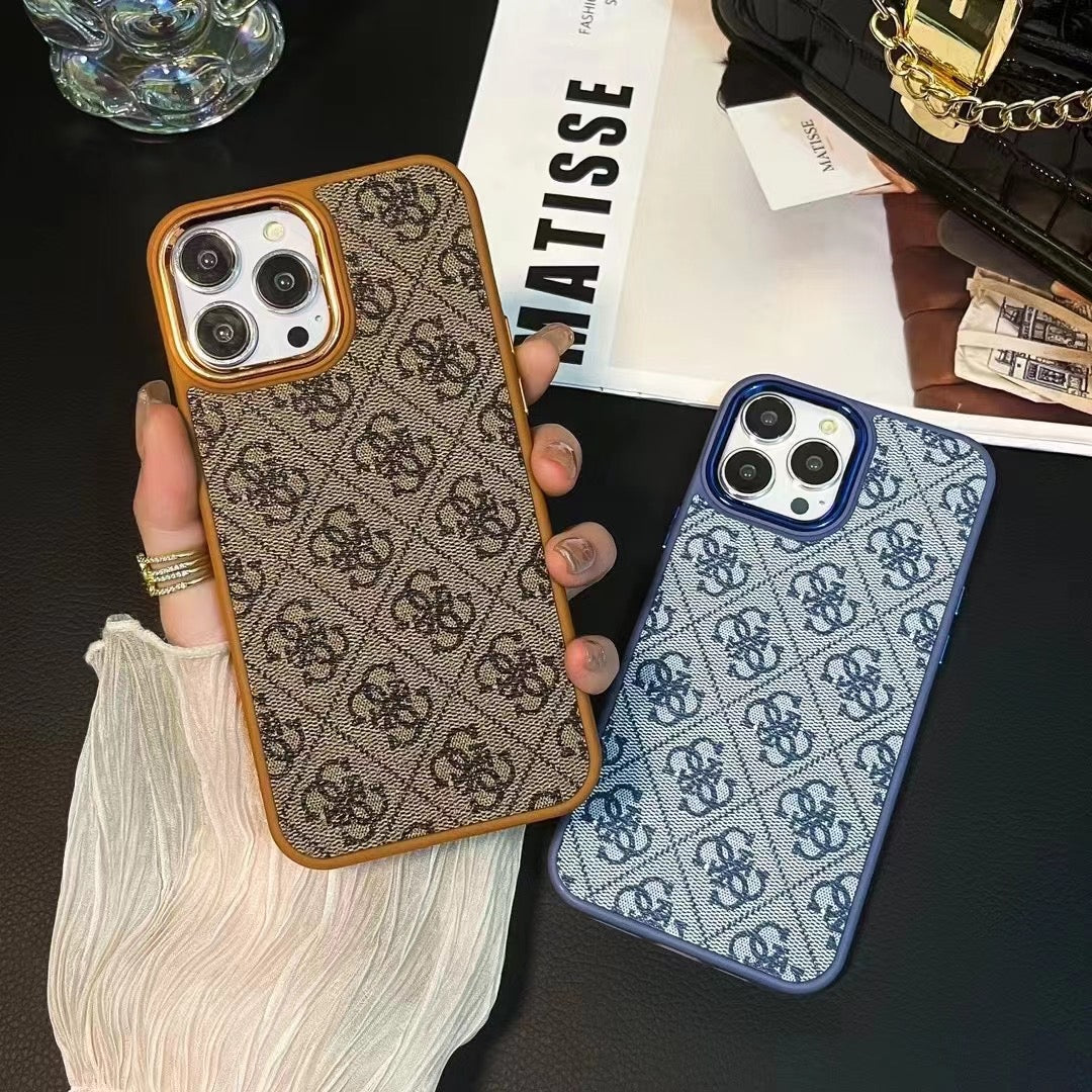 Yellow Guess iPhone Case-MD231025 - Iphonecasehouse