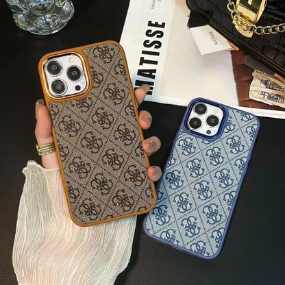Yellow Guess iPhone Case-MD231025 - Iphonecasehouse
